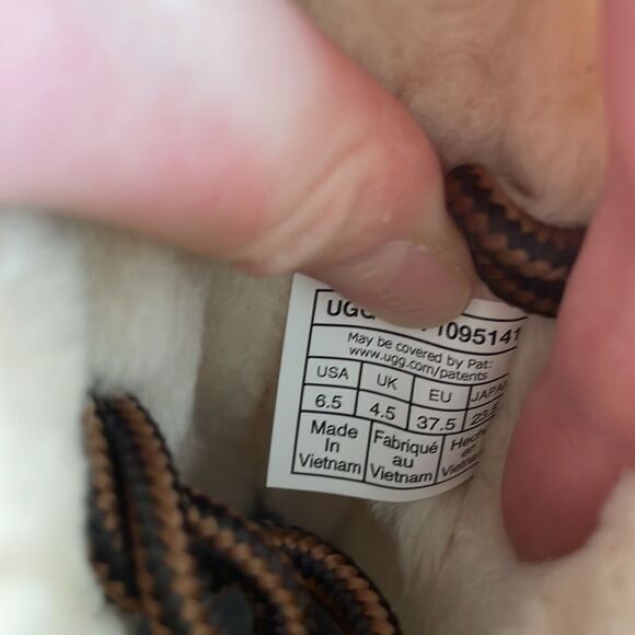 UGG Adirondack III Boots Chestnut USA Women Size 6.5/UK 4.5/EU 37.5(MRSP$250) - Picture 6 of 14